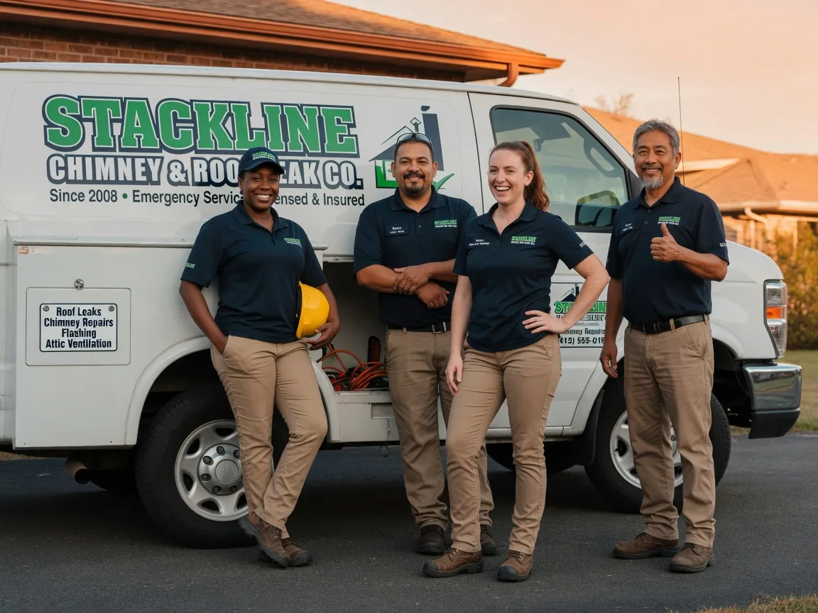 Chimney flashing repair company in Becket, MA